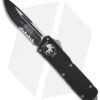 Microtech Scarab Executive OTF S/E Automatic Knife (3.5" Black Serr) 107-2
