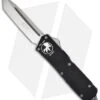 Microtech Scarab Executive OTF Knife Automatic Tanto (3.5" Satin Plain) 108-4 -Microtech microtech scarab te satin 108 4