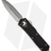 Microtech Scarab OTF Knife Executive D/E Dagger (Bead Blast PLN) 109-7