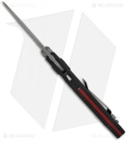 Microtech Custom Select Fire-M Knife Manual Folder (3.5" Satin Plain) SF-M -Microtech microtech select fire da prototype carbon fiber inlay top red 1