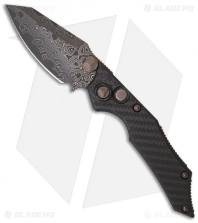 Microtech Marfione Custom Select Fire Dual Action Automatic Knife (Damascus) 3 Microtech Marfione Custom Select Fire Dual Action Automatic Knife (Damascus)