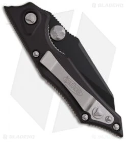 Microtech Select Fire Knife Manual Folder (3.5" Black) 129-1 -Microtech microtech select fire ma black 129 1 back