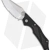 Microtech Select Fire M/A Knife Manual Folder (3.5" Stonewash Serr) 129-11 -Microtech microtech sf ma stonwash serr 129 11