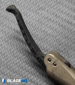 Marfione Custom Microtech Siphon II Bronzed Aluminum Pen + LSCF Lever -Microtech microtech siphon II bronzed aluminum pen lscf lever cm