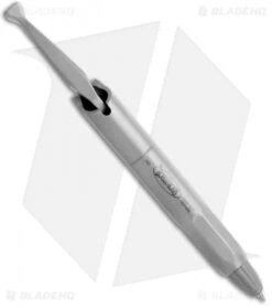 Microtech Siphon Pen Stainless Steel 6 Microtech Siphon Pen Stainless Steel -Microtech microtech siphone 400 ss blk bead blast pen