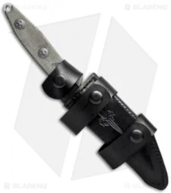 Marfione Custom Socom Alpha Clip Point Fixed Blade Green Micarta (5" Stonewash) 7 Marfione Custom Socom Alpha Clip Point Fixed Blade Green Micarta (5" Stonewash) -Microtech microtech socom alpha green micarta sheath cm