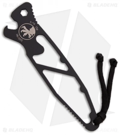 Microtech S.B.O. Socom Bottle Opener Stainless Steel Tool (Black) 100-1BL 3 Microtech S.B.O. Socom Bottle Opener Stainless Steel Tool (Black) 100-1BL