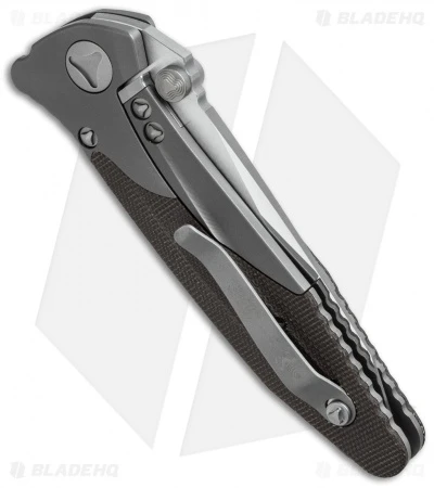 Marfione Custom Socom Bravo Tanto Knife Canvas Micarta (4" Mirror) 4 Marfione Custom Socom Bravo Tanto Knife Canvas Micarta (4" Mirror) - Image 2