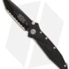Microtech Socom Delta Tanto Folding Knife G-10 (4" Black Full Serr) 163-3 2 Microtech Socom Delta Tanto Folding Knife G-10 (4" Black Full Serr) 163-3 -Microtech microtech socom delta te black full serr 163 3