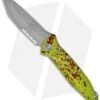 Microtech Socom Delta Zombie Green Tanto Knife (4" Bead Blast Serr) A163-8Z