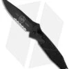 Microtech Socom Elite Tactical Automatic Knife (4" Black Serr) 11/2005 -Microtech microtech socom elite auto tactical 11 05 serr black