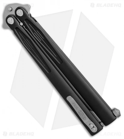 Microtech Tachyon III Balisong Butterfly Knife (4.5" Bead Blast) 173-7 5 Microtech Tachyon III Balisong Butterfly Knife (4.5" Bead Blast) 173-7 - Image 3