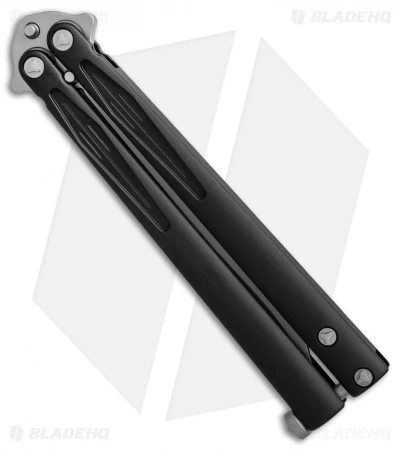 Microtech Tachyon III Balisong Butterfly Knife (4.5" Bead Blast) 173-7 4 Microtech Tachyon III Balisong Butterfly Knife (4.5" Bead Blast) 173-7 - Image 2