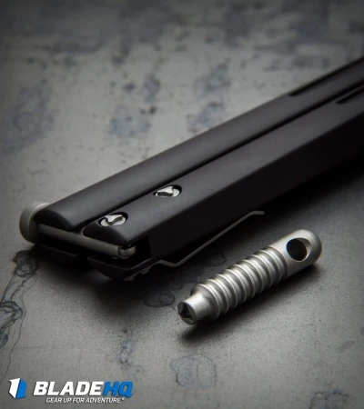Microtech Tachyon III Balisong Butterfly Knife (4.5" Bead Blast) 173-7 6 Microtech Tachyon III Balisong Butterfly Knife (4.5" Bead Blast) 173-7 - Image 4