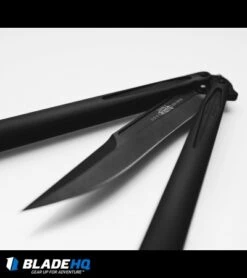 Microtech Tachyon III Balisong Butterfly Knife Tactical (4.5" Black) 173-1T 9 Microtech Tachyon III Balisong Butterfly Knife Tactical (4.5" Black) 173-1T -Microtech microtech tachyon iii black BHQ 30339 dl