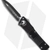 Microtech Combat Troodon D/E OTF Automatic Knife (3.8" Black) 142-1