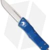 Microtech Blue Troodon S/E OTF Automatic Knife (3" Bead Blast Serr) 139-8BL 1 Microtech Blue Troodon S/E OTF Automatic Knife (3" Bead Blast Serr) 139-8BL -Microtech microtech troodon se blue bead blast serr 139 8bl