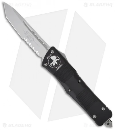 Microtech Troodon Knife Tanto OTF Automatic (3.05" Bead Blast Serr) 140-8 3 Microtech Troodon Knife Tanto OTF Automatic (3.05" Bead Blast Serr) 140-8