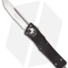 Microtech Troodon Tanto OTF Automatic Knife (3" Satin Serr) 140-5 -Microtech microtech troodon te satin serr 140 5