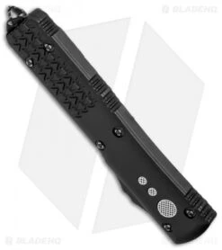 Microtech Ultratech Jedi Knight OTF Knife (3.4" Blue) -Microtech microtech ultratech blue standard jedi 122 1 jk bottom cm