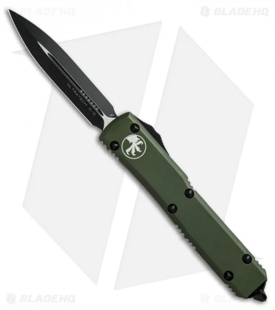 Microtech Ultratech D/E OTF Automatic Knife OD Green CC (3.4" Black) 122-1OD 3 Microtech Ultratech D/E OTF Automatic Knife OD Green CC (3.4" Black) 122-1OD
