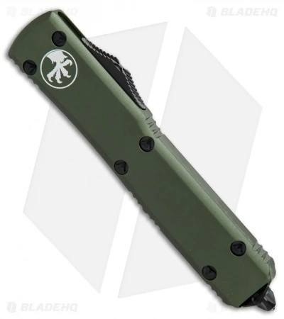 Microtech Ultratech D/E OTF Automatic Knife OD Green CC (3.4" Black) 122-1OD 4 Microtech Ultratech D/E OTF Automatic Knife OD Green CC (3.4" Black) 122-1OD - Image 2