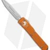 Microtech Ultratech D/E OTF Automatic Knife Orange (3.4" Satin) 122-4OR -Microtech microtech ultratech satin 122 4or orange