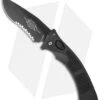 Microtech Amphibian Automatic Knife (3.5" Black Serr) 08/2002 2 Microtech Amphibian Automatic Knife (3.5" Black Serr) 08/2002 -Microtech microtech used amphibian black serr 08 2 cm