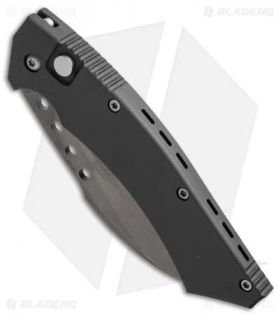 Microtech Hawk Automatic Knife (4" Black Serr) 06/2002 5 Microtech Hawk Automatic Knife (4" Black Serr) 06/2002 - Image 3