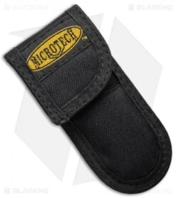 Microtech Mini Socom Tanto Manual Knife (3.25" Bead Blast Serr) 11/1999 -Microtech microtech used mini socom black 11 1999 sheath cm