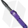 Microtech UTX-70 D/A OTF D/E Automatic Knife Purple (2.4" Black Serr) 147-2PU
