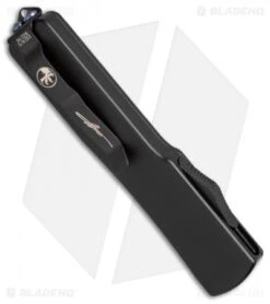 Microtech UTX-70 Tanto OTF Automatic Knife Black (2.4" Damascus) -Microtech microtech utx 70 damascus 149 16 side cm