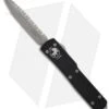Microtech UTX-70 OTF Knife D/E Dagger Blade (2.45" Bead Blast Full Serr) 147-9 -Microtech microtech utx 70 de bead blast full ser 147 9