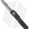 Microtech UTX 70 OTF Knife D/E Knife (2.375" Bead Blast Serr) 147-8 -Microtech microtech utx 70 otf 147 8 bead ser