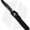 Microtech UTX70 D/A OTF S/E Tactical Automatic Knife (2.4" Black Serr) 148-2T -Microtech microtech utx 70 se black tactical serr 148 2t
