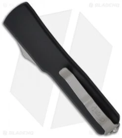 Microtech Tanto UTX-70 D/A Automatic OTF Knife (2.4" Black Full Serr) 149-3 -Microtech microtech utx 70 te black full serr 149 3 back 2