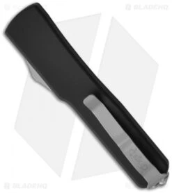 Microtech UTX-70 D/A OTF D/E Automatic Knife (Stonewash Full Serr) 147-12 -Microtech microtech utx 70 te black full serr 149 3 back BHQ 7432 jr