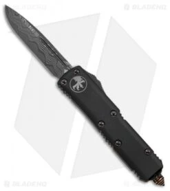 Microtech UTX-85 D/A OTF Automatic Knife (3.125" Damascus) 231-16C