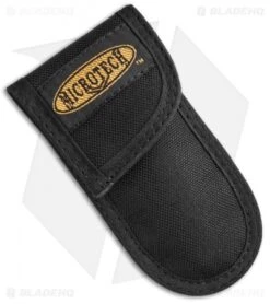 Vintage Microtech Vector Automatic Knife (3.1" Silver Plain) 12/99 -Microtech microtech vector auto sn 0122 sheath