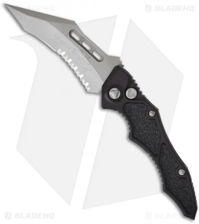 Microtech Vector Automatic Knife (Bead Blast Serr) 132-8 3 Microtech Vector Automatic Knife (Bead Blast Serr) 132-8