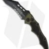 Microtech Vector Green Automatic Knife (3.95" Black Serr) 132-2GR -Microtech microtech vector green black serr 132 2gr