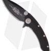 Microtech Whaleshark Flipper Knife G-10 (3.63" Black Plain) 167-1C Chisel -Microtech microtech whaleshark black 167 1c