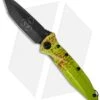 Microtech Socom Delta Tanto Knife Zombie Green (4" Black) A163-1Z -Microtech microtech zombie tech a163 1z cm