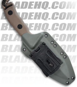 Microtech Crosshair Knife Digital Camo Fixed Double Edge (Digi Camo SER) 105-2 -Microtech microtech crosshair 101 sheath back