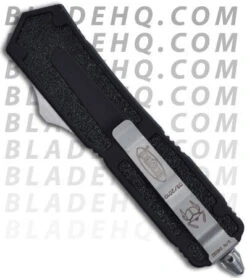 Microtech Scarab Automatic OTF Knife D/E (Bead Blast PLN) 110-7 5 Microtech Scarab Automatic OTF Knife D/E (Bead Blast PLN) 110-7 -Microtech microtech scarab double satin plain back