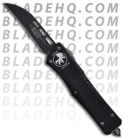 Microtech Troodon Wharncliffe OTF Knife (Black PLN) 141-1 3 Microtech Troodon Wharncliffe OTF Knife (Black PLN) 141-1