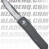 Microtech Dark Grey UTX-85 D/A OTF Automatic Knife (Satin PLN) -Microtech microtech utx85 grey satin plain