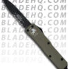 Microtech Olive UTX-85 D/A OTF Automatic Knife (Black SER) 125-2OD