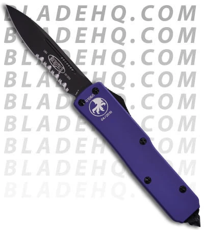 Microtech Purple UTX-85 D/A OTF Automatic Knife (Black SER) 125-2P 3 Microtech Purple UTX-85 D/A OTF Automatic Knife (Black SER) 125-2P