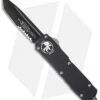 Microtech Scarab Executive Tanto OTF Automatic Knife (3.5" Black Serr) 177-2 -Microtech mictrotech 177 2 cm